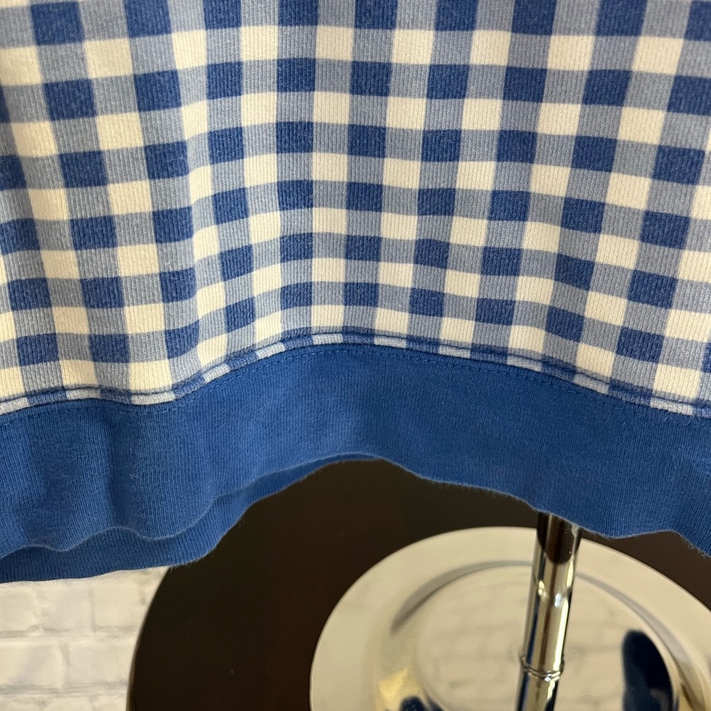 Draper James Natalie blue gingham set size M - Picture 7 of 8